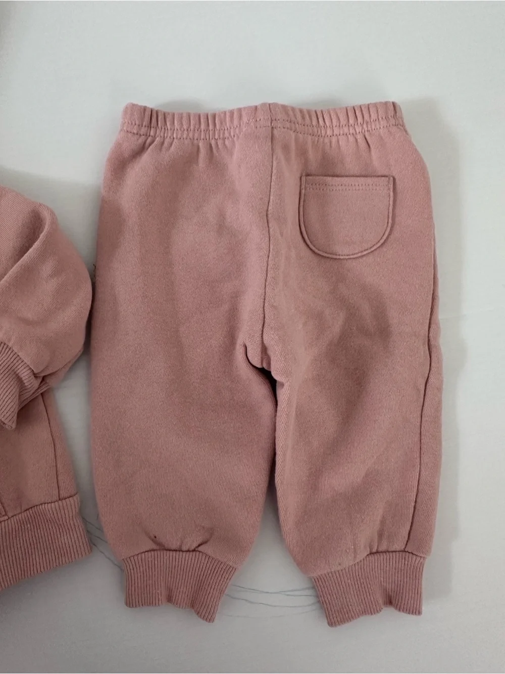Carter's Dusty Pink Hoodie & Jogger Set Size 6 Months